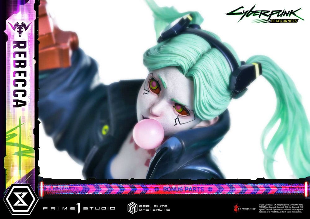 Cyberpunk: Edgerunners Estatua Real Elite Masterline Series 1/4 Rebecca Deluxe Bonus Version 54 cm  