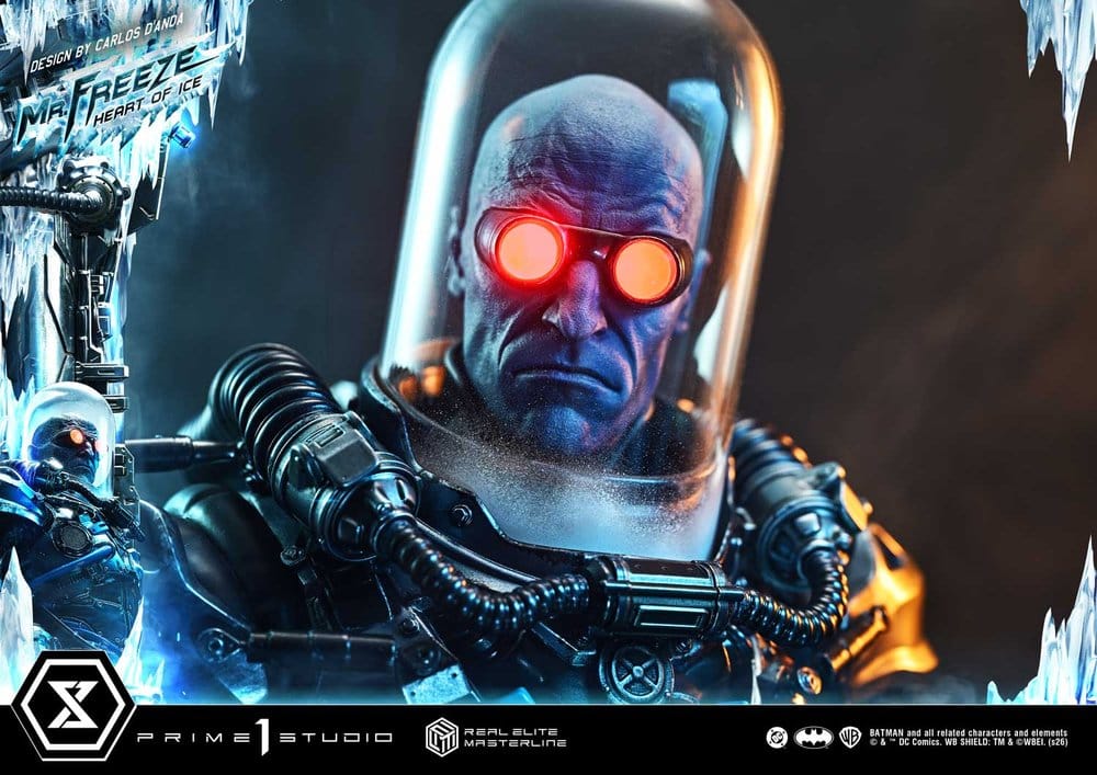 DC Comics Real Elite Masterline Series Estatua 1/3 Batman (Comics) Mr. Freeze Heart of Ice (Design by Carlos D'Anda) 82 cm