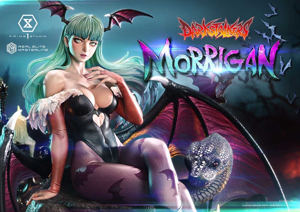 Darkstalkers Estatua Real Elite Masterline Series 1/4 Morrigan 55 cm 