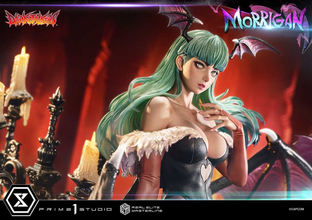 Darkstalkers Estatua Real Elite Masterline Series 1/4 Morrigan 55 cm 