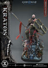 God of War: Ragnarok Estátua Real Elite Masterline Series 1/3 Kratos Ultimate Bonus Version 95 cm