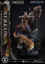God of War: Ragnarok Real Elite Masterline Estatua 1/3 Atreus DX Bonus Version 96 cm