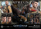 God of War: Ragnarok Real Elite Masterline Estatua 1/3 Atreus DX Bonus Version 96 cm