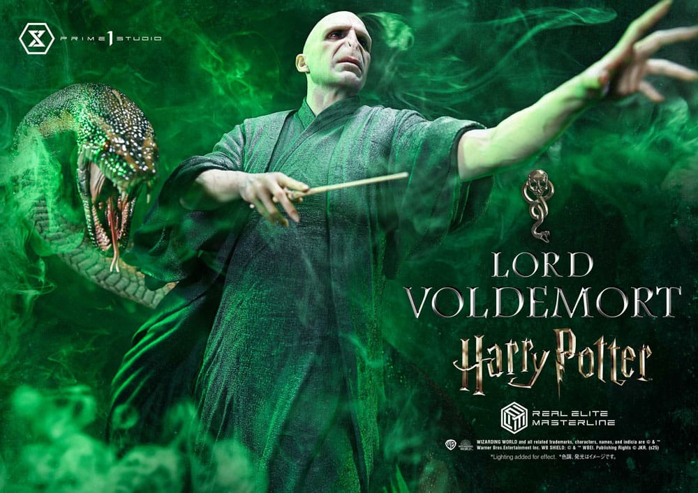 Harry Potter Estatua Real Elite Masterline Series 1/4 Lord Voldemort Bonus Version 83 cm    