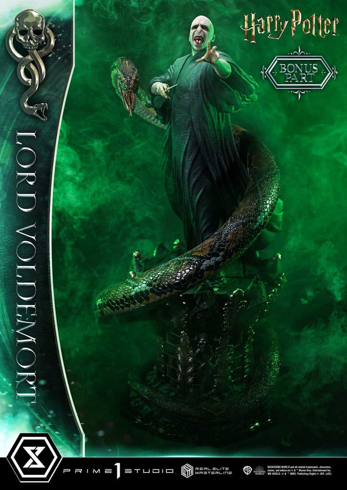 Harry Potter Estatua Real Elite Masterline Series 1/4 Lord Voldemort Bonus Version 83 cm    