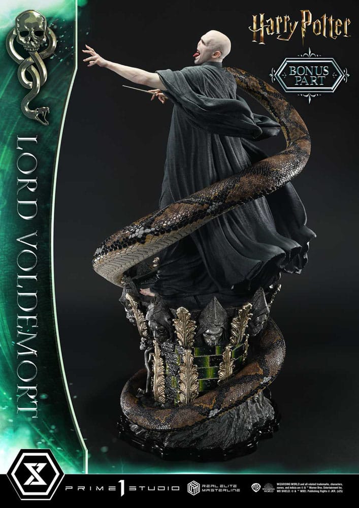 Harry Potter Estatua Real Elite Masterline Series 1/4 Lord Voldemort Bonus Version 83 cm    