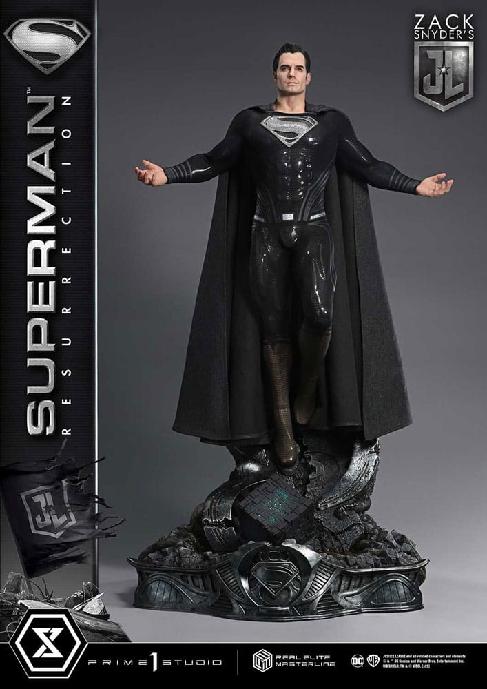 Zack Snyder's Justice League Estatua Real Elite Masterline Series 1/3 Superman Resurrection Deluxe Ver. 95 cm