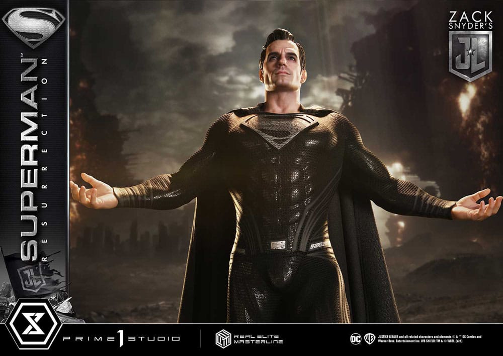 Zack Snyder's Justice League Estatua Real Elite Masterline Series 1/3 Superman Resurrection Deluxe Ver. 95 cm