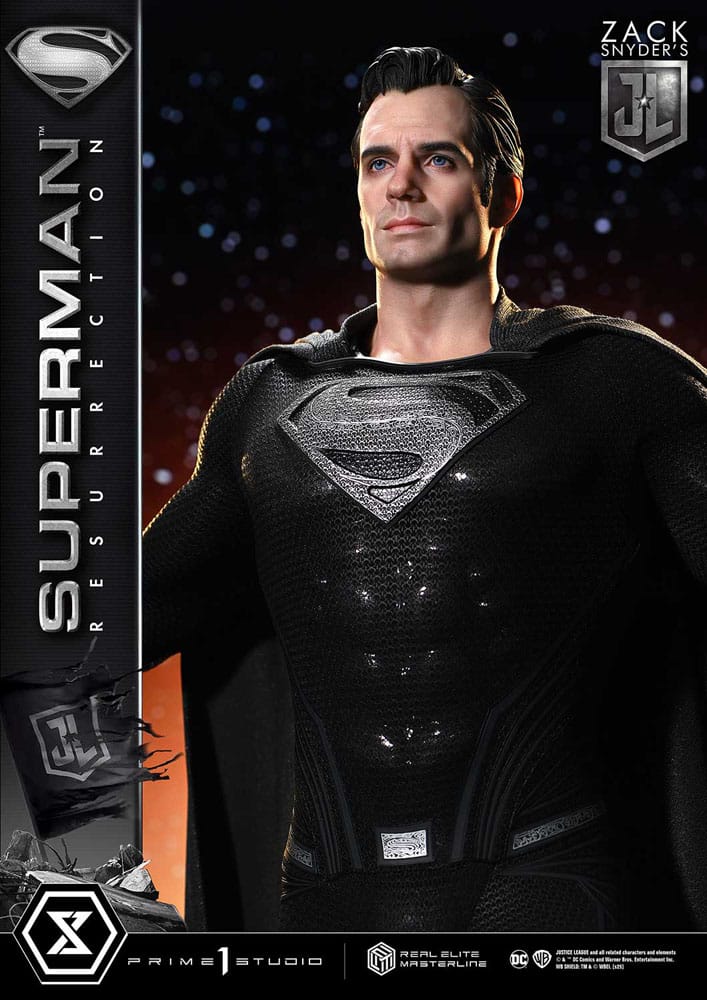 Zack Snyder's Justice League Estatua Real Elite Masterline Series 1/3 Superman Resurrection Deluxe Ver. 95 cm