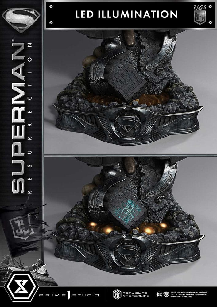 Zack Snyder's Justice League Estatua Real Elite Masterline Series 1/3 Superman Resurrection Deluxe Ver. 95 cm