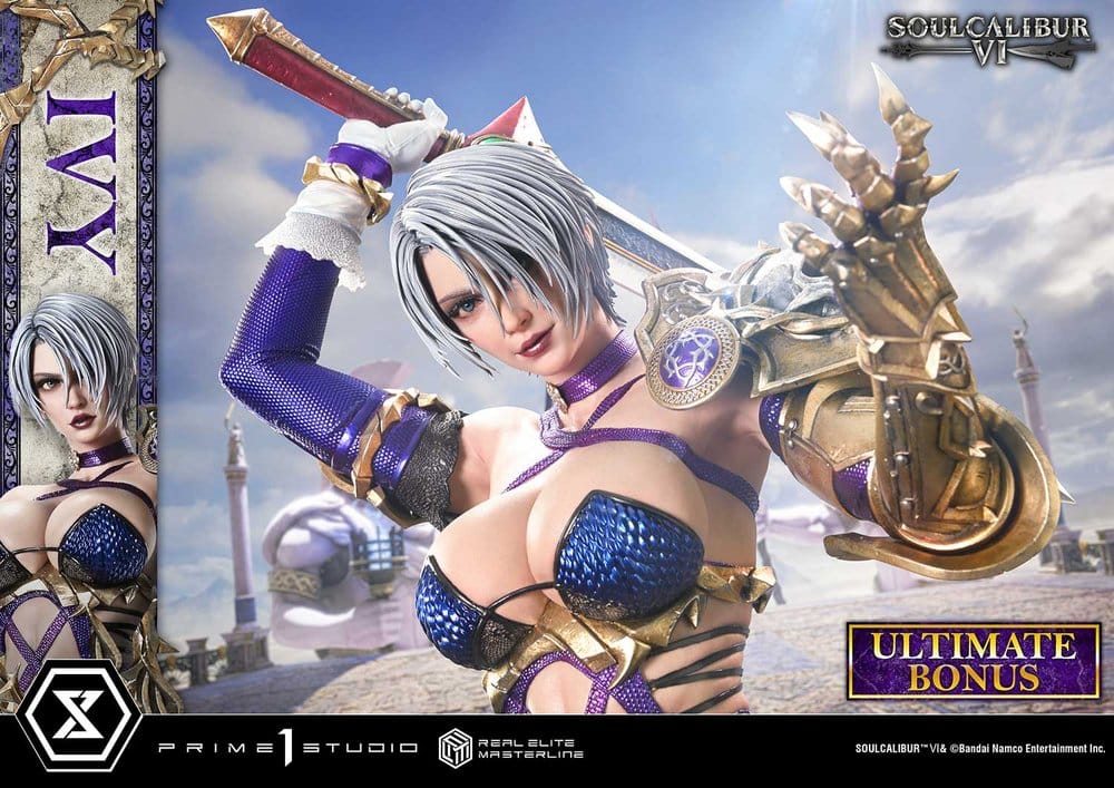 Soul Calibur VI Real Elite Masterline Series Statue 1/4 Ivy Ultimate Bonus Version 65 cm