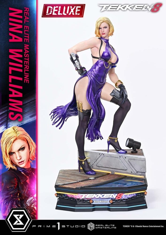 Tekken Real Elite Masterline Series Estatua 1/4 Nina Williams Deluxe Version 55 cm