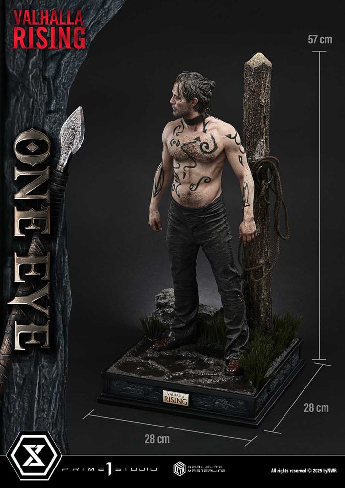 Valhalla Rising Estatua Real Elite Masterline Series 1/4 One Eye 57 cm  