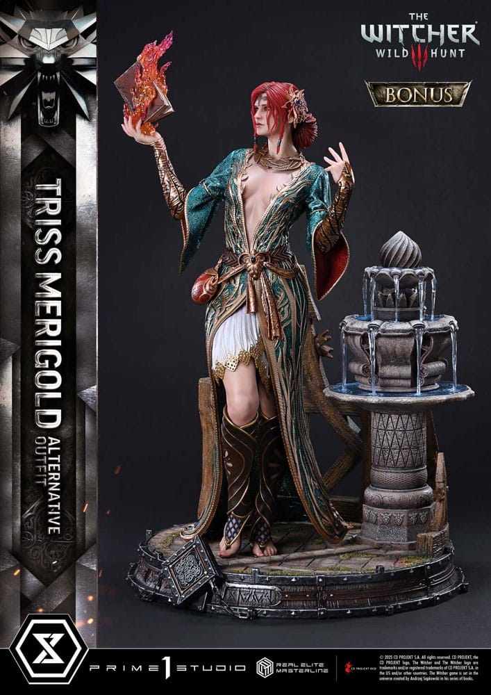 The Witcher 3: Wild Hunt Estatua Real Elite Masterline Series 1/4 Triss Merigold Bonus Version 52 cm     