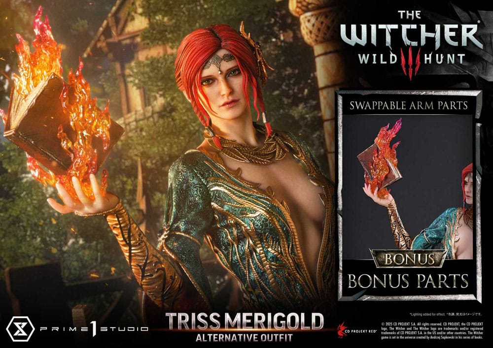 The Witcher 3: Wild Hunt Estatua Real Elite Masterline Series 1/4 Triss Merigold Bonus Version 52 cm     
