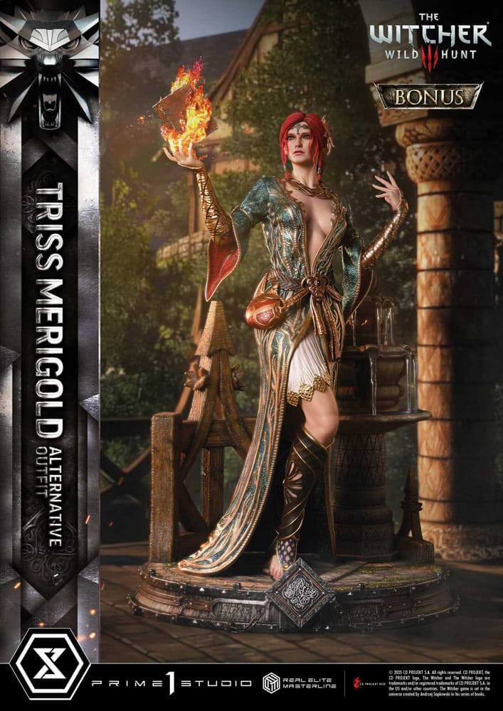 The Witcher 3: Wild Hunt Estatua Real Elite Masterline Series 1/4 Triss Merigold Bonus Version 52 cm     