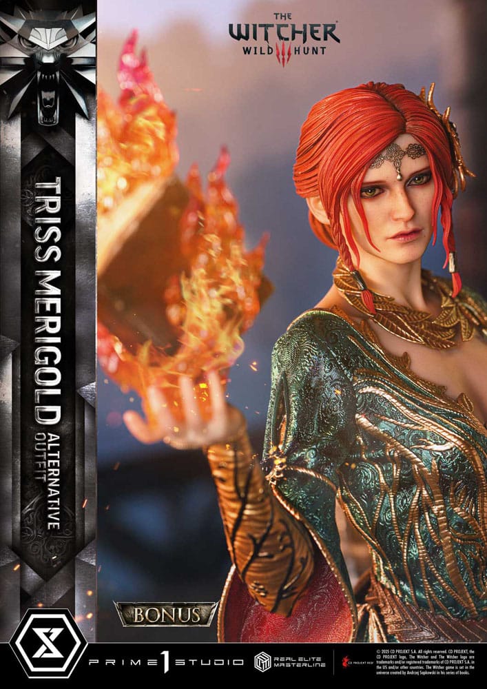 The Witcher 3: Wild Hunt Estatua Real Elite Masterline Series 1/4 Triss Merigold Bonus Version 52 cm     