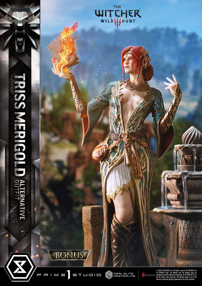 The Witcher 3: Wild Hunt Estatua Real Elite Masterline Series 1/4 Triss Merigold Bonus Version 52 cm     