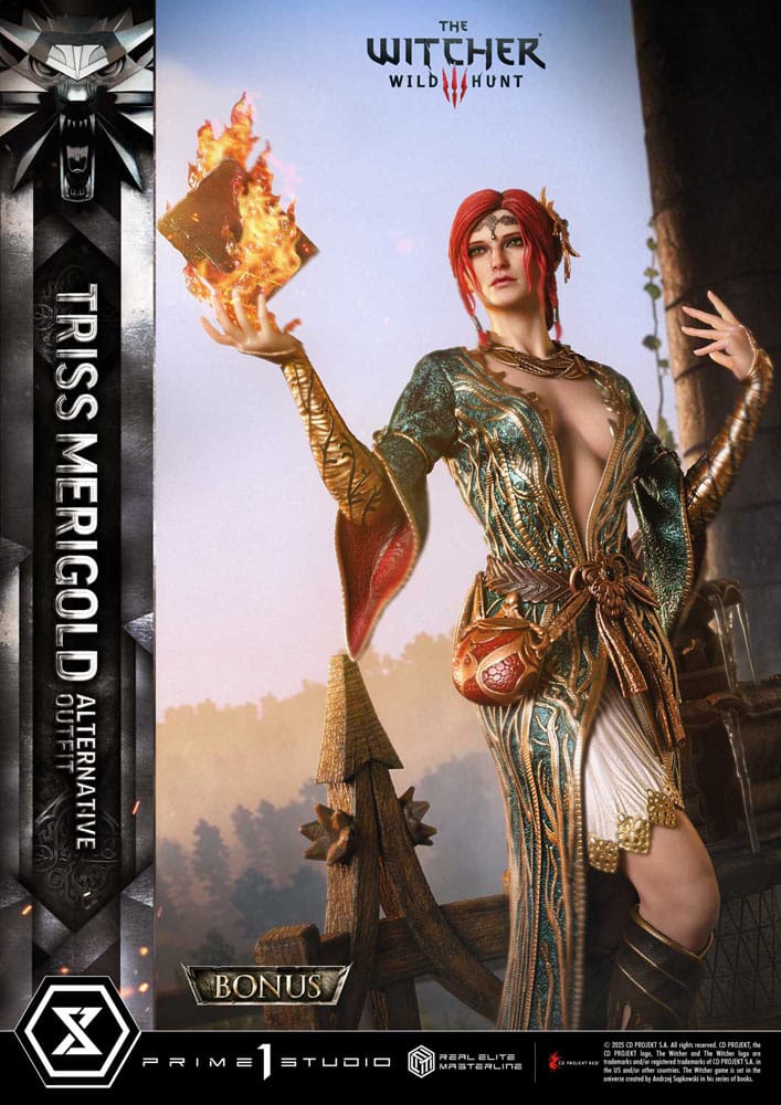 The Witcher 3: Wild Hunt Estatua Real Elite Masterline Series 1/4 Triss Merigold Bonus Version 52 cm     