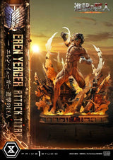 Ataque a los Titanes (TV animation) Ultimate Diorama Masterline Estatua Eren Yeager Attack Titan 81 cm
