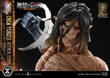 Ataque a los Titanes (TV animation) Ultimate Diorama Masterline Estatua Eren Yeager Attack Titan Bonus Version 81 cm