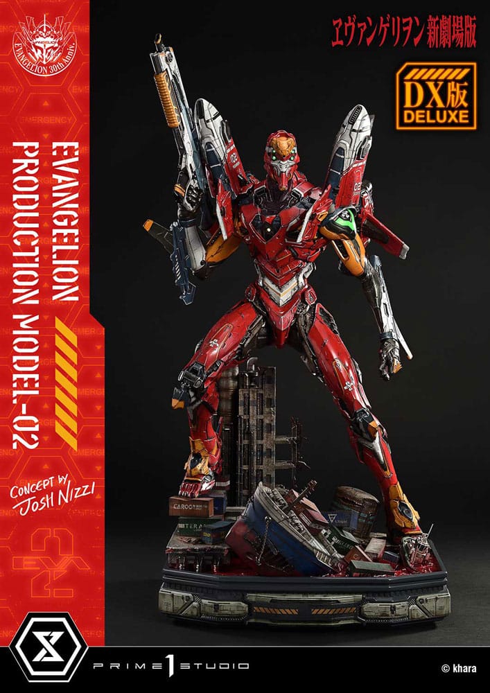 Rebuild of Evangelion Estatua Ultimate Diorama Masterline Series Evangelion Production Model-02 (Concept By Josh Nizzi) Deluxe Version 73 cm