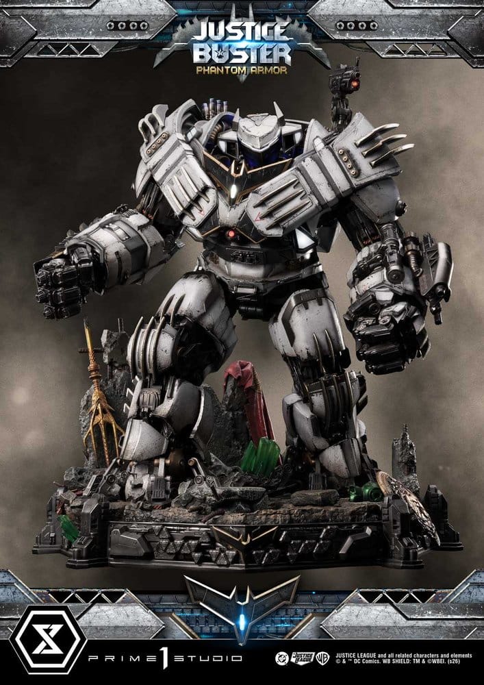 DC Comics Ultimate Museum Masterline Estatua Justice Buster: Phantom Armor (Design By Josh Nizzi) 88 cm
