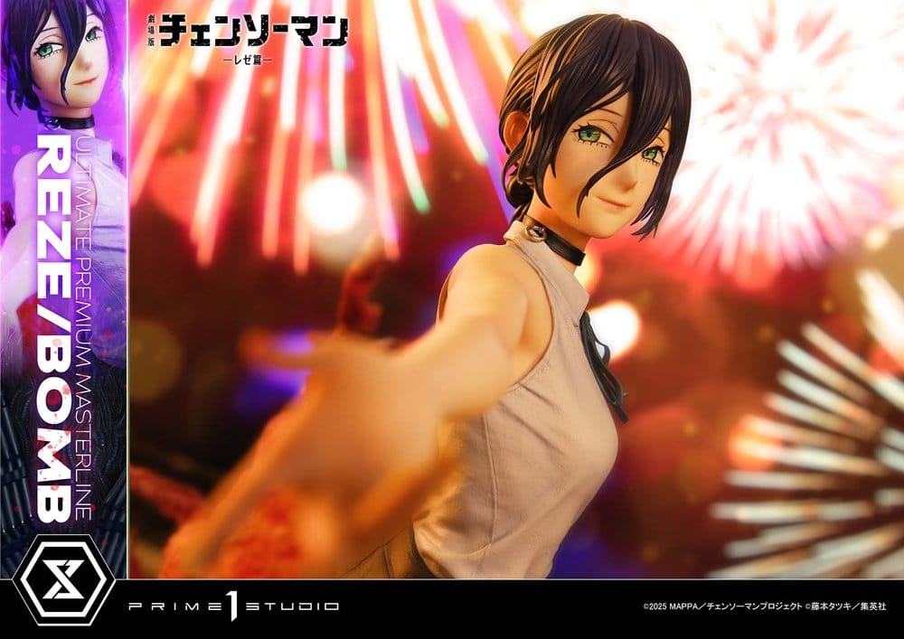 Chainsaw Man Ultimate Premium Masterline Series Estatua 1/4 The Movie: Reze Arc REZE/BOMB 56 cm
