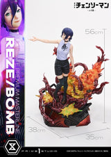 Chainsaw Man Ultimate Premium Masterline Series Estatua 1/4 The Movie: Reze Arc REZE/BOMB 56 cm