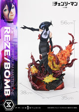 Chainsaw Man Ultimate Premium Masterline Series Estatua 1/4 The Movie: Reze Arc REZE/BOMB DX Bonus Version 56 cm