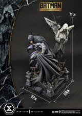 Batman Estatua Ultimate Premium Masterline Series 1/4 Batman Rebirth Edition Black Deluxe Version 71 cm