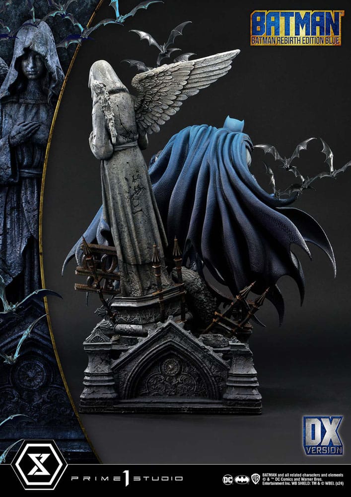 Batman Estatua Ultimate Premium Masterline Series 1/4 Batman Rebirth Edition Blue Deluxe Bonus Version 71 cm