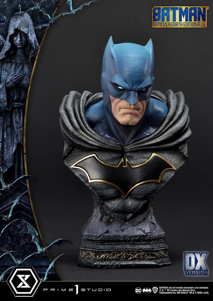 Batman Estatua Ultimate Premium Masterline Series 1/4 Batman Rebirth Edition Blue Deluxe Bonus Version 71 cm