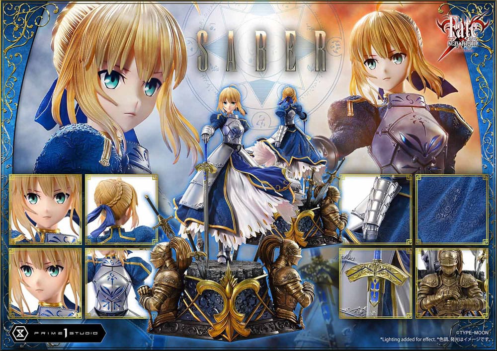 Fate/Stay Night Estatua Ultimate Premium Masterline Series 1/4 Saber 59 cm          