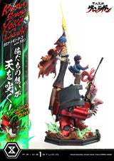 Gurren Lagann Estatua Ultimate Premium Masterline Series 1/4 Kamina, Simon & Yoko with Lagann Deluxe Bonus Version 97 cm