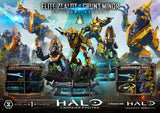 Halo: Campaign Evolved Ultimate Premium Masterline Series Estatua 1/4 Elite Zealot & Grunt Minor: Covenant Assault 81 cm