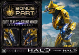 Halo: Campaign Evolved Ultimate Premium Masterline Series Estatua 1/4 Elite Zealot & Grunt Minor: Covenant Assault Bonus Version 81 cm