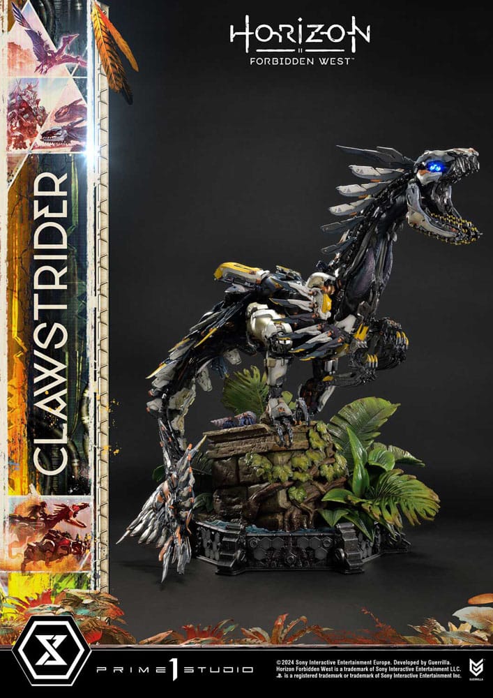 Horizon Forbidden West Estatua Ultimate Premium Masterline Series 1/4 Clawstrider 68 cm