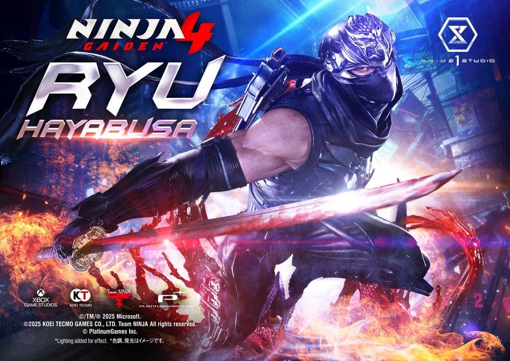 Ninja Gaiden 4 Ultimate Premium Masterline Series Estatua 1/4 Ryu Hayabusa 70 cm