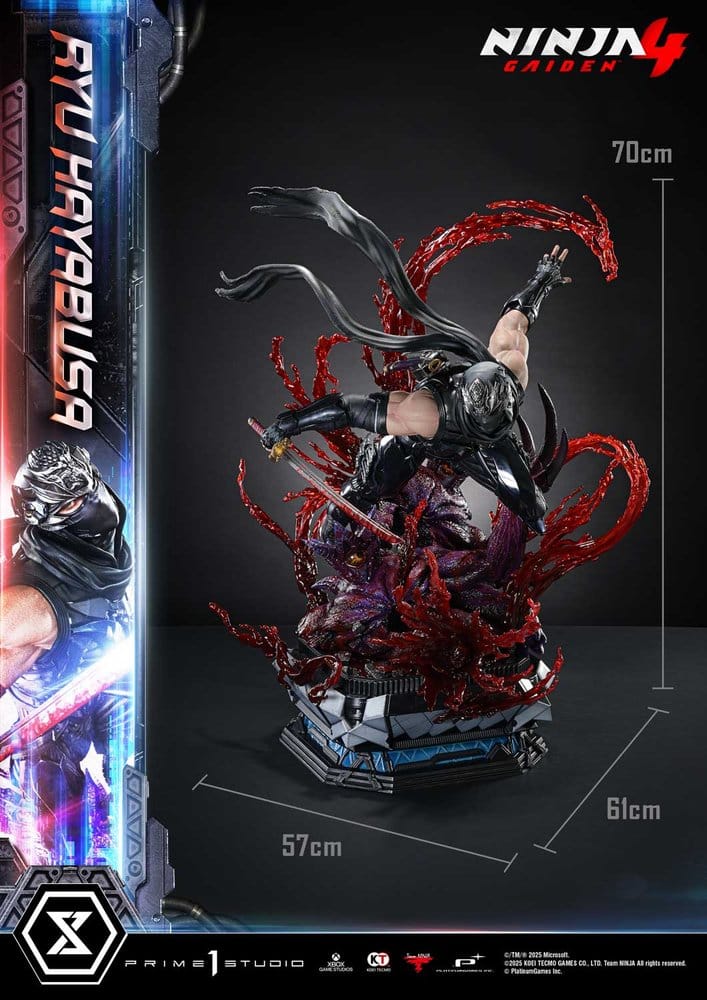Ninja Gaiden 4 Ultimate Premium Masterline Series Estatua 1/4 Ryu Hayabusa 70 cm