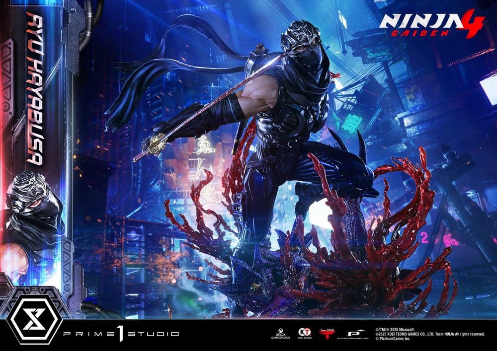 Ninja Gaiden 4 Ultimate Premium Masterline Series Estatua 1/4 Ryu Hayabusa Deluxe Version 70 cm