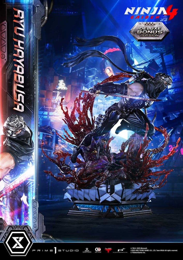 Ninja Gaiden 4 Ultimate Premium Masterline Series Estatua 1/4 Ryu Hayabusa Deluxe Bonus Version 70 cm