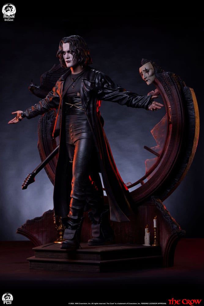 El cuervo Estatua Epic Series 1/3 Crow Deluxe Edition 66 cm   
