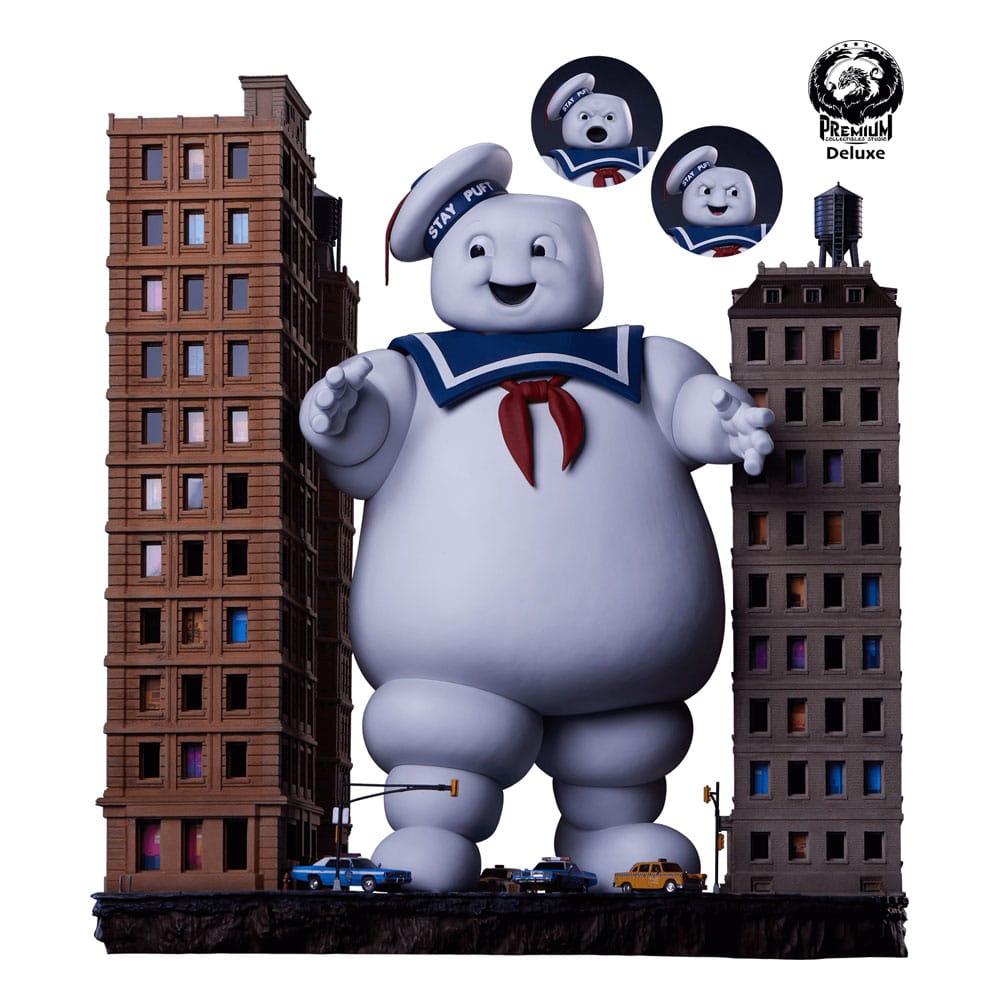 Los cazafantasmas Diorama Statuette Stay Puft Marshmallow Man Deluxe Edition 74 cm  