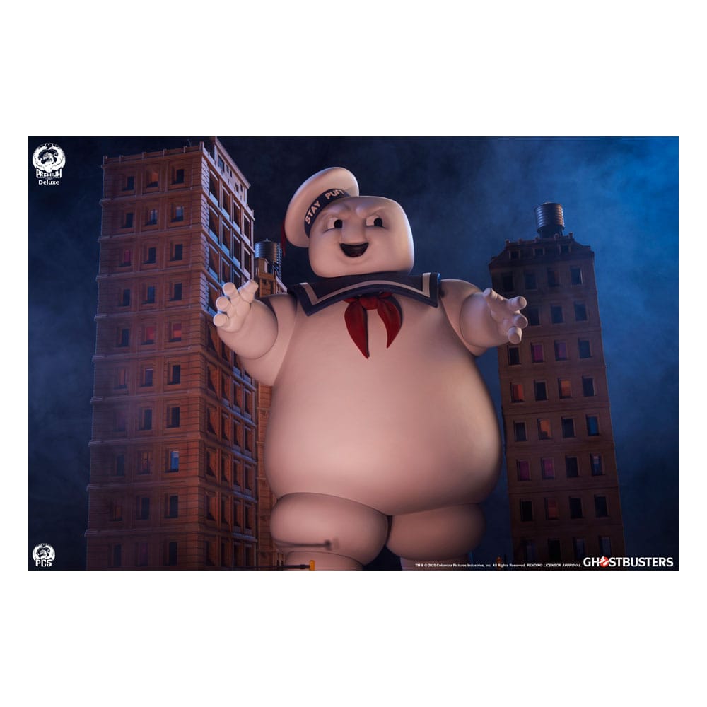 Los cazafantasmas Diorama Statuette Stay Puft Marshmallow Man Deluxe Edition 74 cm  