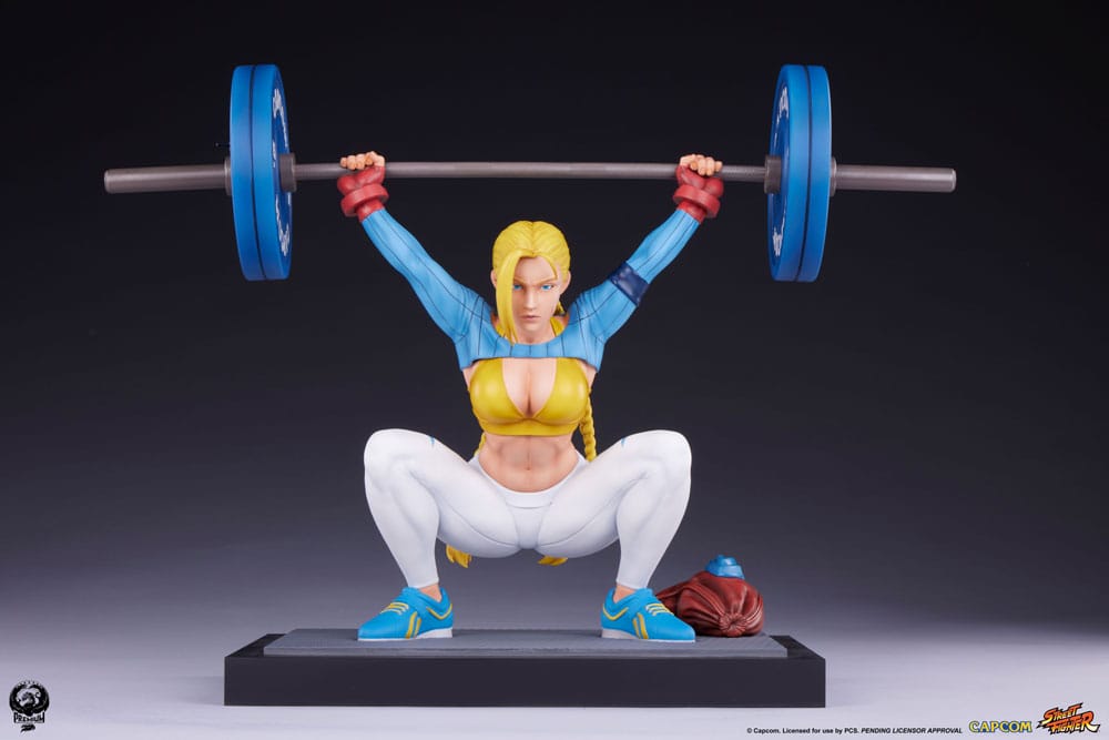 Street Fighter Estatua Premier Series 1/4 Cammy: Powerlifting Alpha 41 cm