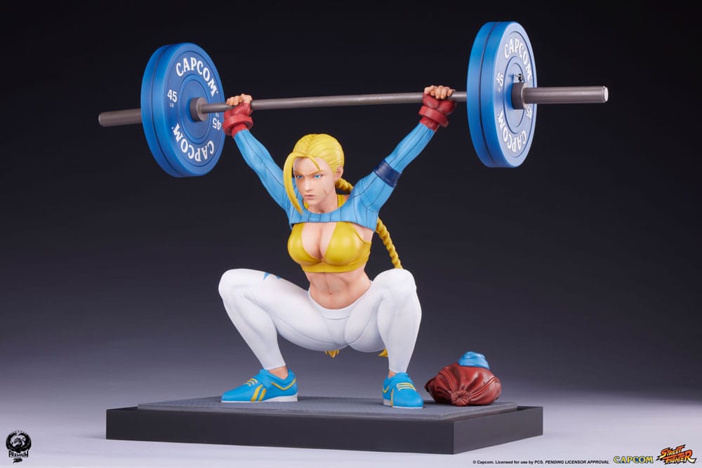 Street Fighter Estatua Premier Series 1/4 Cammy: Powerlifting Alpha 41 cm
