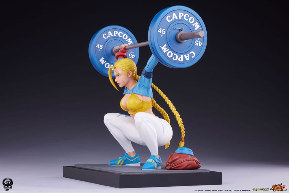 Street Fighter Estatua Premier Series 1/4 Cammy: Powerlifting Alpha 41 cm