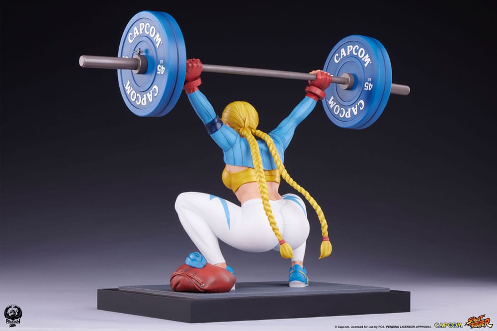 Street Fighter Estatua Premier Series 1/4 Cammy: Powerlifting Alpha 41 cm