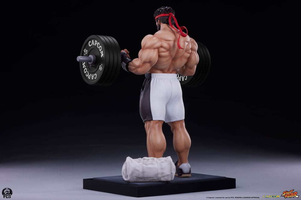 Street Fighter Estatua Premier Series 1/4 Ryu Battle Edition: Powerlifting 53 cm  